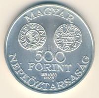 1988. 500Ft Ag "Szent István" T:BU Csak 5000db!