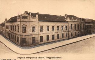 Magyarkanizsa Haynald girl school (fa)