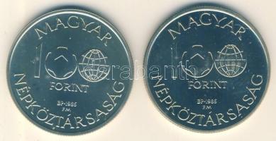 1985. 100Ft (2x) klf "Mexikói Labdarúgó VB" T:BU