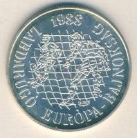 1988. 500Ft Ag "Labdarúgó EB" T:BU Csak 8000db!