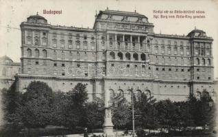 Budapest I. Királyi vár az Attila körútról