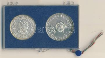 1973. 50Ft Ag + 100Ft Ag "Petőfi" T:BU eredeti MNB plasztiktokban!