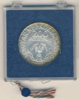 1976. "Pro Pátria-II.Rákóczi Ferenc" 200Ft Ag T:BU