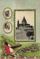 Budapest V. Bazilika, Ferenc József, II. Vilmos litho