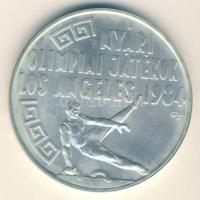 1984. 500Ft Ag "Los Angeles-i olimpia" T:BU Csak 8000db! Eredeti tokban, tanúsítvánnyal!