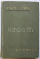 Lord Byron: Don Juan. Bp. 1885 Révai testvérek. Aranyozott egészvászon kötésben