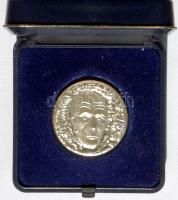 Salvador Dali (1904-1989) 1967. "Konrad Adenauer" ezüst Ag(900) számozott emlékérem (30mm) eredeti dísztokban T:P  Salvador Dali (1904-1989) 1967. "Konrad Adenauer" silver Ag(900) numbered medallion (30mm) in original case C:P