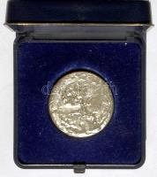 Salvador Dali (1904-1989) 1967. "Konrad Adenauer" ezüst Ag(900) számozott emlékérem (30mm)...