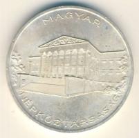 1956. 10Ft Ag "10 éves a forint / Nemzeti Múzeum" T:1-
