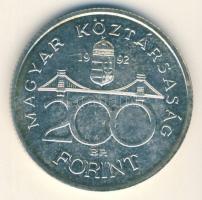 1992. 200Ft Ag "MNB" T:1