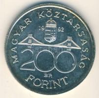 1992. 200Ft Ag "MNB" T:1