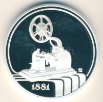 2005. "125 éves a Magyar Távirati Iroda" ezüstözött emlékérem dísztokban T:PP