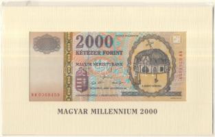 2000. 2000Ft "Millennium" eredeti díszcsomagolásban T:I
