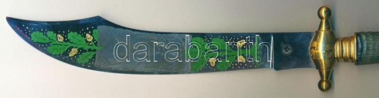 Coltellerie Lepre márkájú igényes olasz vadásztőr zerge-karom nyéllel, díszdobozban / Exclusive Colt...