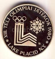 1980. A "XIII. Téli Olimpia / Lake Placid" piefort pár: 500Ft Ag + 500Ft Ag "PRÓBAVER...