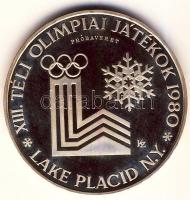 1980. A "XIII. Téli Olimpia / Lake Placid" pár: 500Ft Ag + 500Ft Ag "PRÓBAVERET"...
