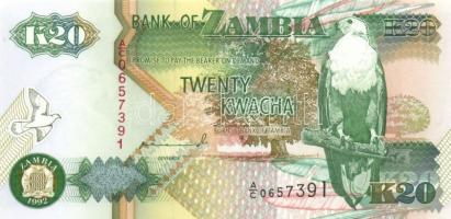 Zaire 1993. 5NK + 10NK + 50NK + 1NZ T:I + Zambia 1992. 20K + 50K T:I
Zaire 1993. 5 N.Makuta + 10 N.M...