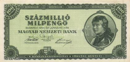 1930-45. 50P (2x) klf + 100P (2x) klf + 100.000.000P + 10.000MP + 100.000MP + 10.000BP + 100.000BP +...