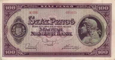 1930-45. 50P (2x) klf + 100P (2x) klf + 100.000.000P + 10.000MP + 100.000MP + 10.000BP + 100.000BP +...