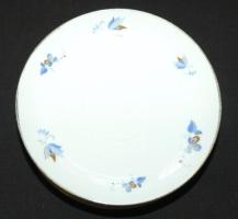 6 db Hibátlan Zsolnay virágmintás süteményes tányér / Set of 6 Zsolnay chinaware cookie-plates