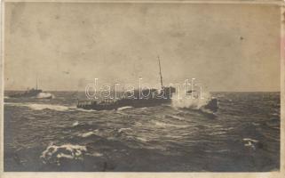 K.u.K. Torpedo ship photo (gluemark)