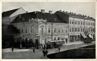 Munkács Hotel Csillag, Rákóczi street, autosbus