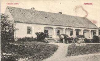 Ajnácskő Simonffy house (wet damage)