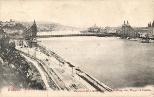 Budapest az épülő Erzsébet híd (EB)