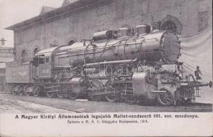 MÁV 601 Mallet locomotive