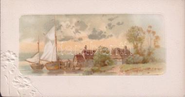 Countryside litho minicard (14 × 7.5 cm) (EM)