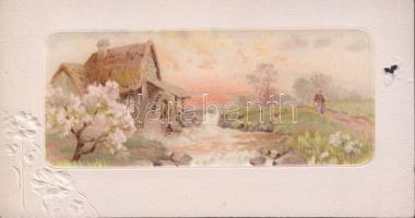 Countryside litho minicard (14 × 7.5 cm) (b)