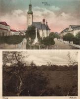 Kőszeg - 2 db jó minőségű, régi lap