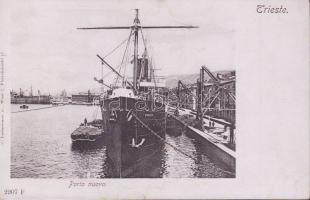 SS Bohemia in Trieste port