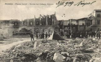 Messina ruins of the military school