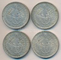 1938. 2P Ag "Madonna" (4x) T:3