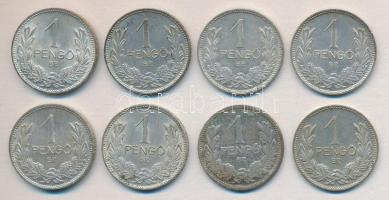 1927. 1P Ag + 1937. 1P Ag (6x) + 1938. 1P Ag T:vegyes