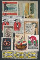 1897-1954 15 db osztrák levélzáró közte szép szecessziós darabok / 15 Austrian labels, mostly pre 1920