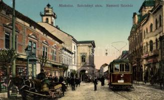 Miskolc Széchenyi utca villamos