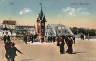 Győr Rába-híd, színház (EK)