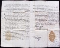 1674 Franciscus Maria Rhini ferences rendfőnök, Genovai püspök körlevele a magyarországi ferencesekn...