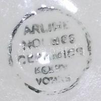 Kézzel festett majolika kancsó jó állapotban 21cm magas