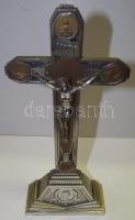 Talpas fém feszület 29cm magas