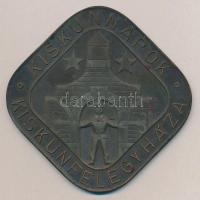 DN "Kiskunnapok-Kiskunfélegyháza" Br emlékplakett eredeti tokban T:2-