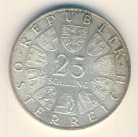 Ausztria 1964. 25Sch Ag "Franz Grillparzer" T:2 Austria 1964. 25 Schilling Ag "Franz Grillparzer" C:XF