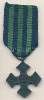 Románia 1916-18. "Román háborús emlékkereszt" első világháborús kitüntetés szalaggal T:2-
...
