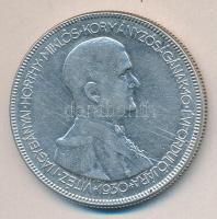 1930. 5P Ag "Horthy jobbra" T:2-