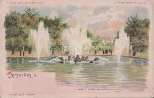 Versailles hold to light litho (EK)