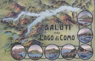 Lago di Como map