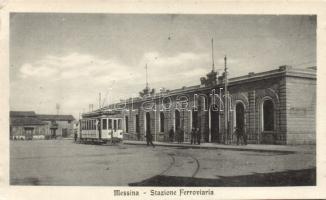 Messina railway station, tram