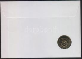 Vietnam 1990. 10D "Gibbon" érmés, bélyeges borítékon T:BU Csak 20.000db!